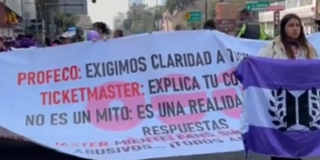 Marcha ARMY contra Ticketmaster