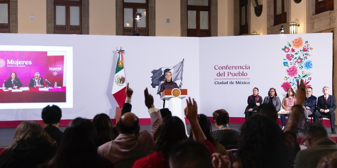 Claudia Sheinbaum, Presidenta de México.