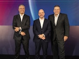 Directivos de Nissan durante el Vision Latam, ayer.
