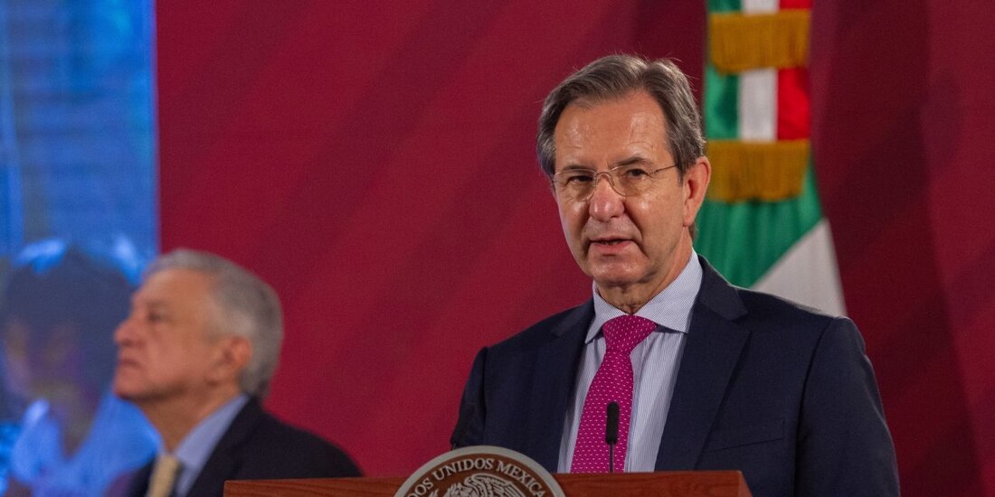 Esteban Moctezuma Barragán, secretario de Educación Pública (SEP).