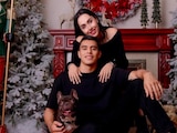 Raúl Rangel y Edith Marín en una sesión de fotos.
