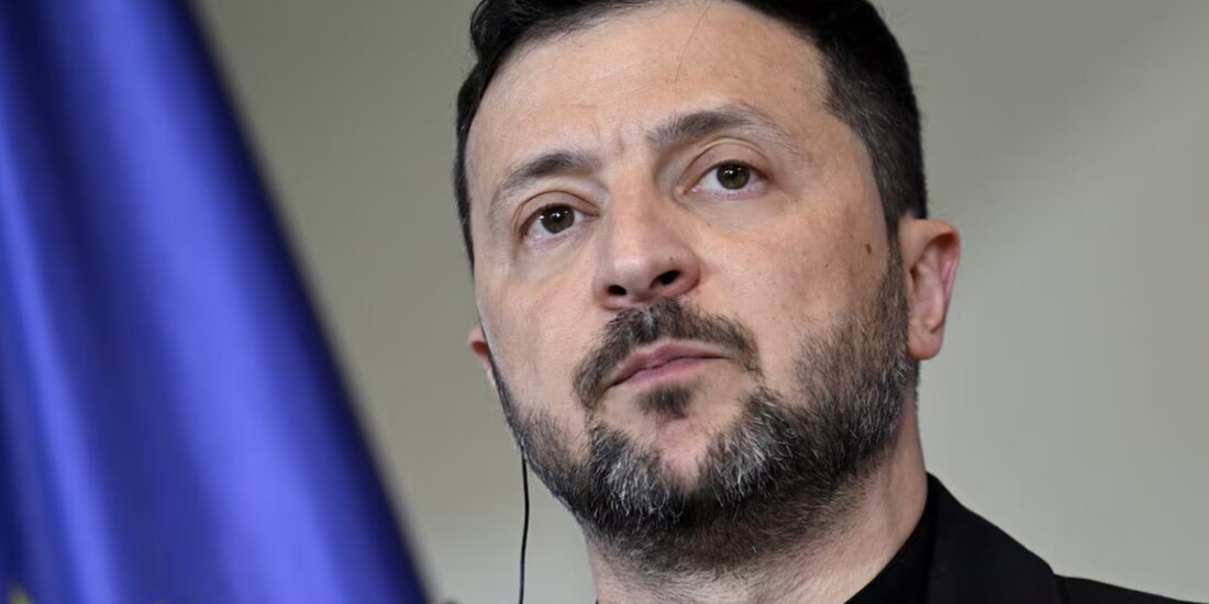 El presidente ucraniano, Volodimir Zelenski, en Berlín, el pasado 28 de mayo.