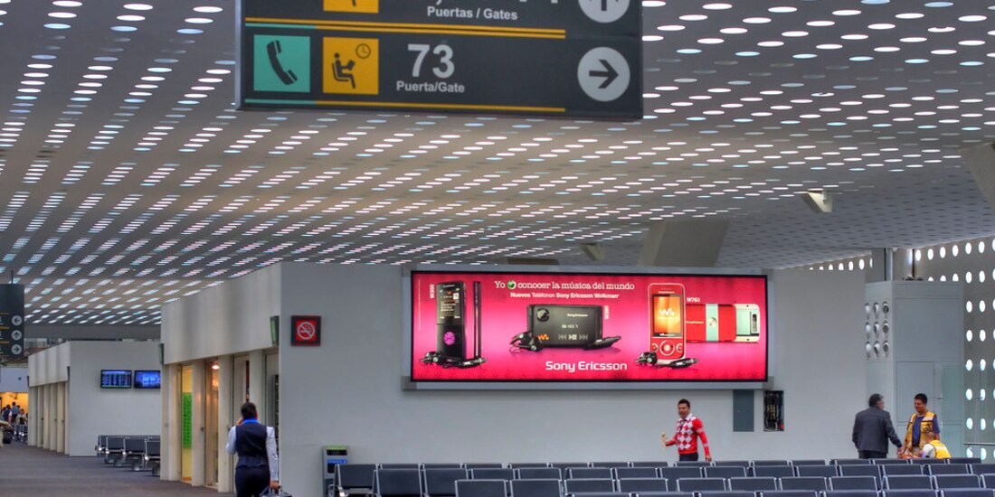 Aeropuerto Internacional de la Ciudad de México (AICM).
