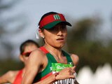 La andarina mexiquense en acción durante los Juegos Olímpicos de Río 2016.