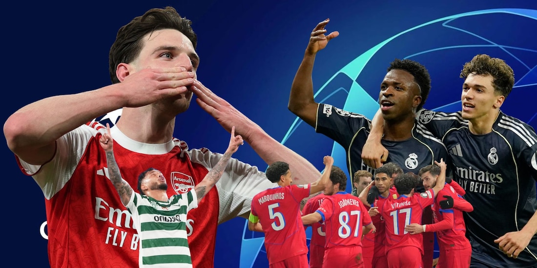 La Champions League 2026 ya tiene sus primeros invitados a cuartos.