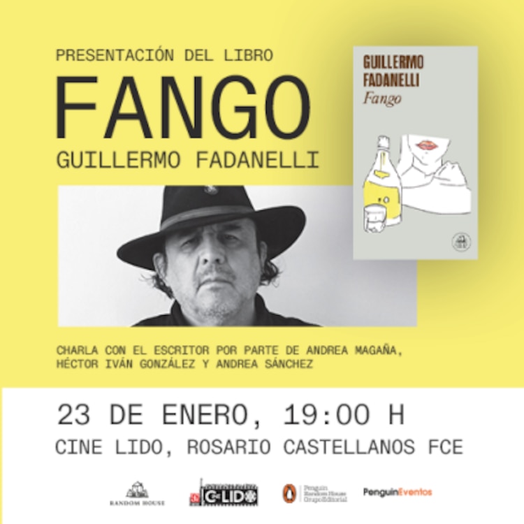 Presentación de la novela Fango de Guillermo Fadanelli