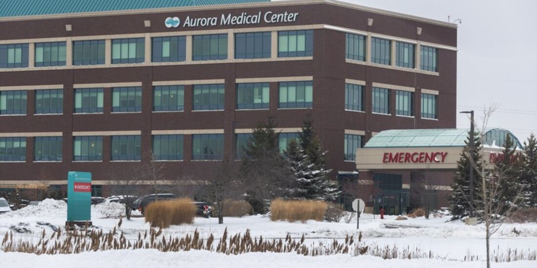 Centro Médico Aurora en Grafton, Wisconsin. Un farmacéutico del centro médico suburbano de Milwaukee quitó deliberadamente cientos de dosis de vacuna contra el coronavirus de la refrigeración.