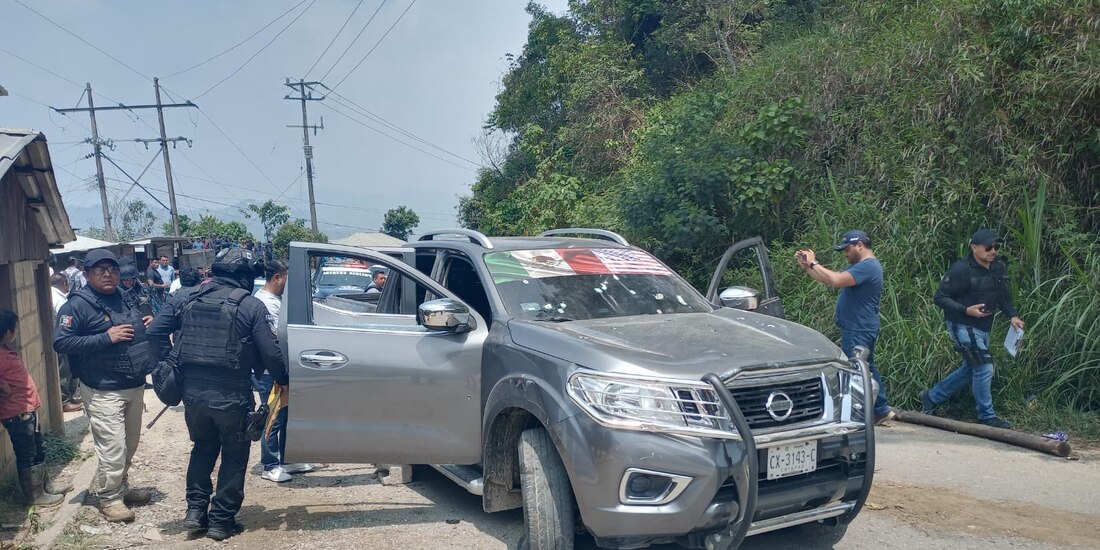 La agresión ocurrió cuando personas, al ir circulando por la zona abordo de un vehículo, fueron agredidas con disparos de armas de fuego