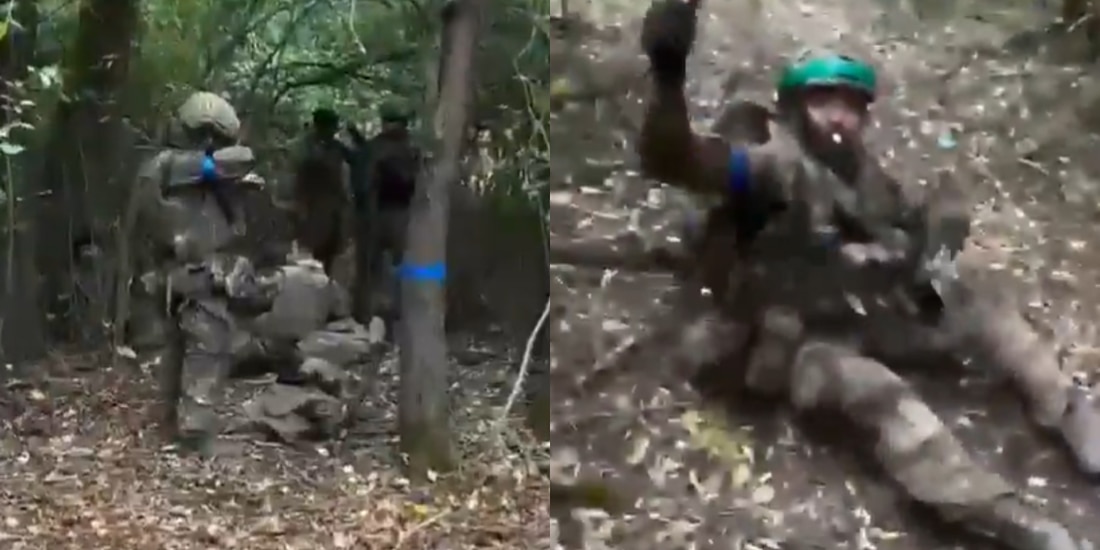 Presuntos miembros del CJNG fueron grabados en Ucrania