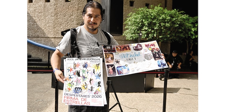 UN FAN que viajó desde Torreón, Coahuila.