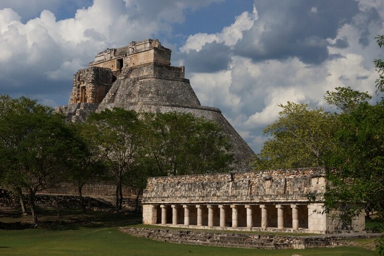 La zona arqueológica de Uxmal