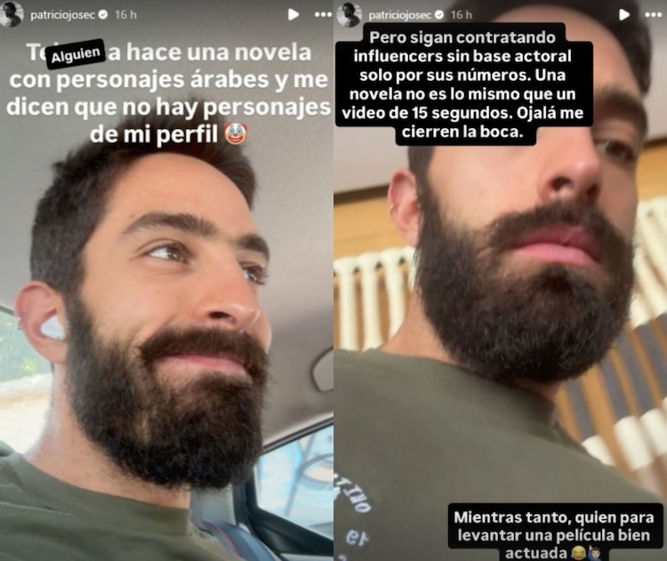 Las historias de Instagram de Patricio José