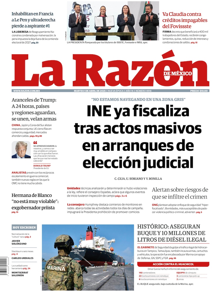 La Razón 01 abril 2025