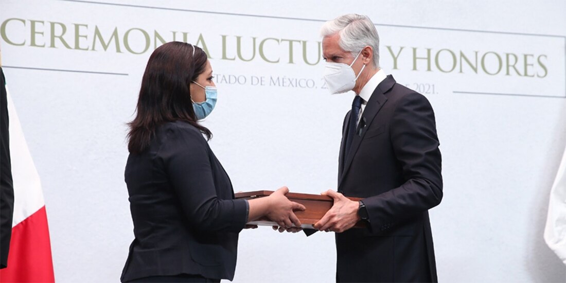 Alfredo del Mazo, gobernador del Estado de México.