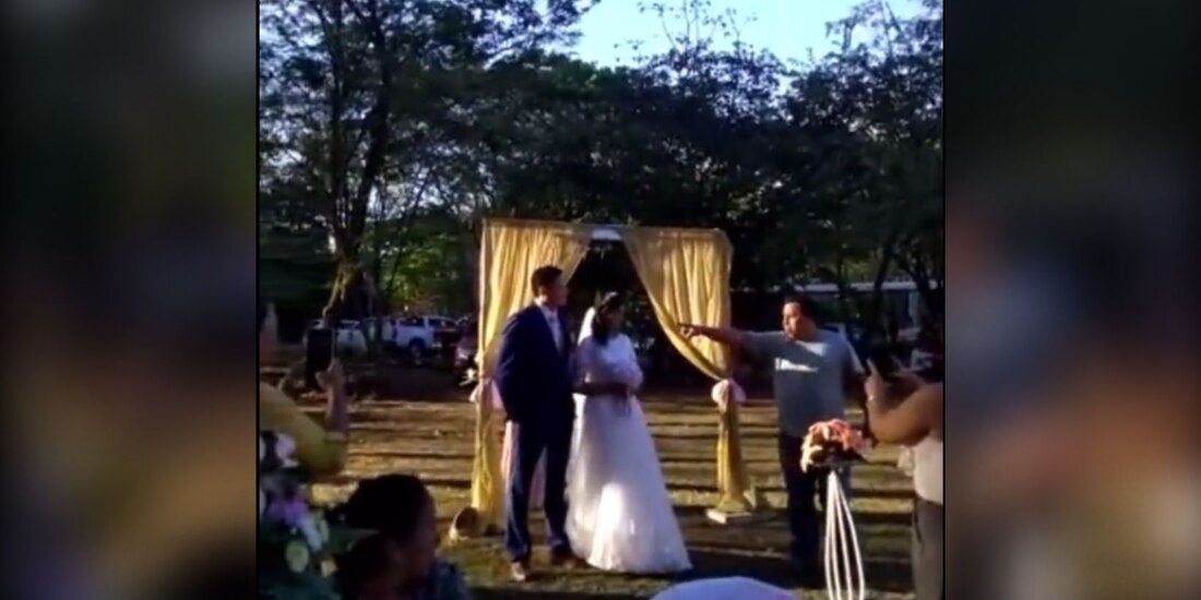 ¡Como de telenovela! Así irrumpió un suegro la boda de su ex yerno por casarse con otra mujer, luego de que había terminado a su hija