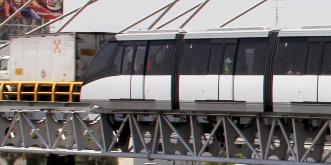 El AICM no detalló las causas que llevaron a la suspensión del servicio del Aerotrén.