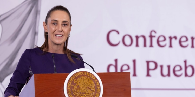 La titular del Ejecutivo, Claudia Sheinbaum , en conferencia presidencial