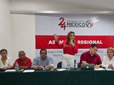 Paola Gárate Valenzuela, La presidenta estatal del PRI en el estado de Sinaloa.