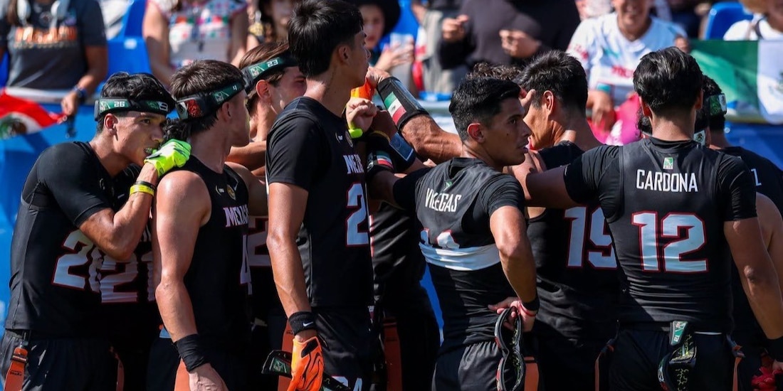 México Varonil en el Mundial de Flag Football