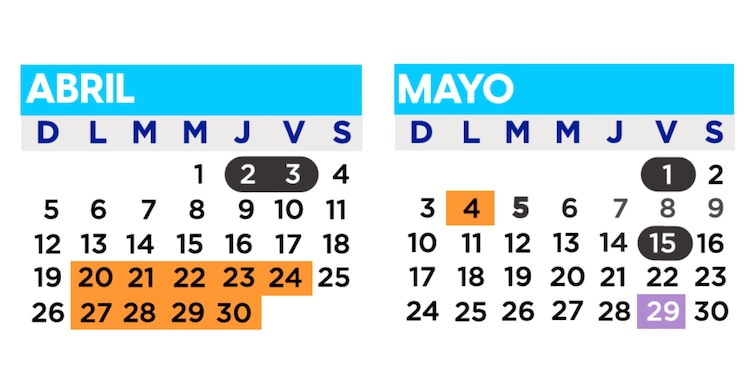 Calendario escolar Aguascalientes