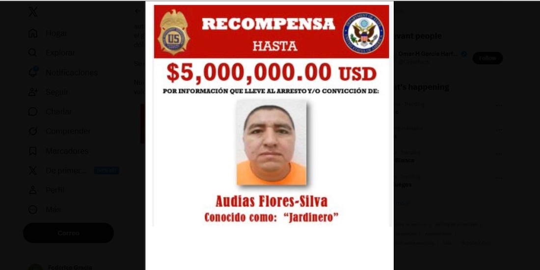 Imagen del detenido.