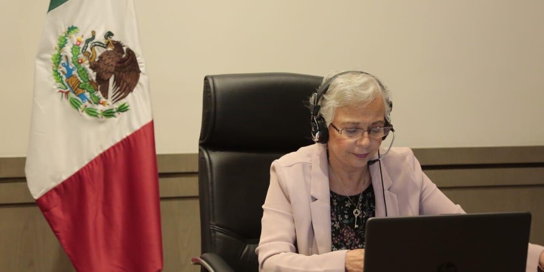 Olga Sánchez Cordero, secretaria de Gobernación.