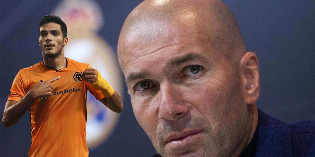 Raúl Jiménez y el Real Madrid no tienen acercamientos, según Zidane.