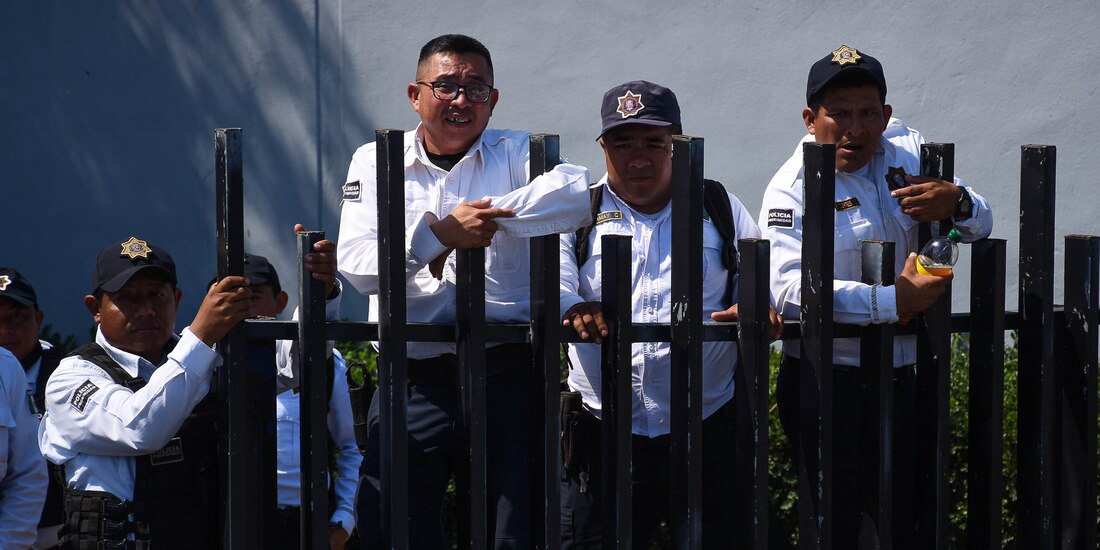 Campeche es la entidad de todo el país con menos policías y Oaxaca donde hay más, incluso arriba de la media nacional.