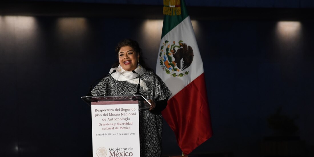 La Jefa de Gobierno de la Ciudad de México, Clara Brugada.