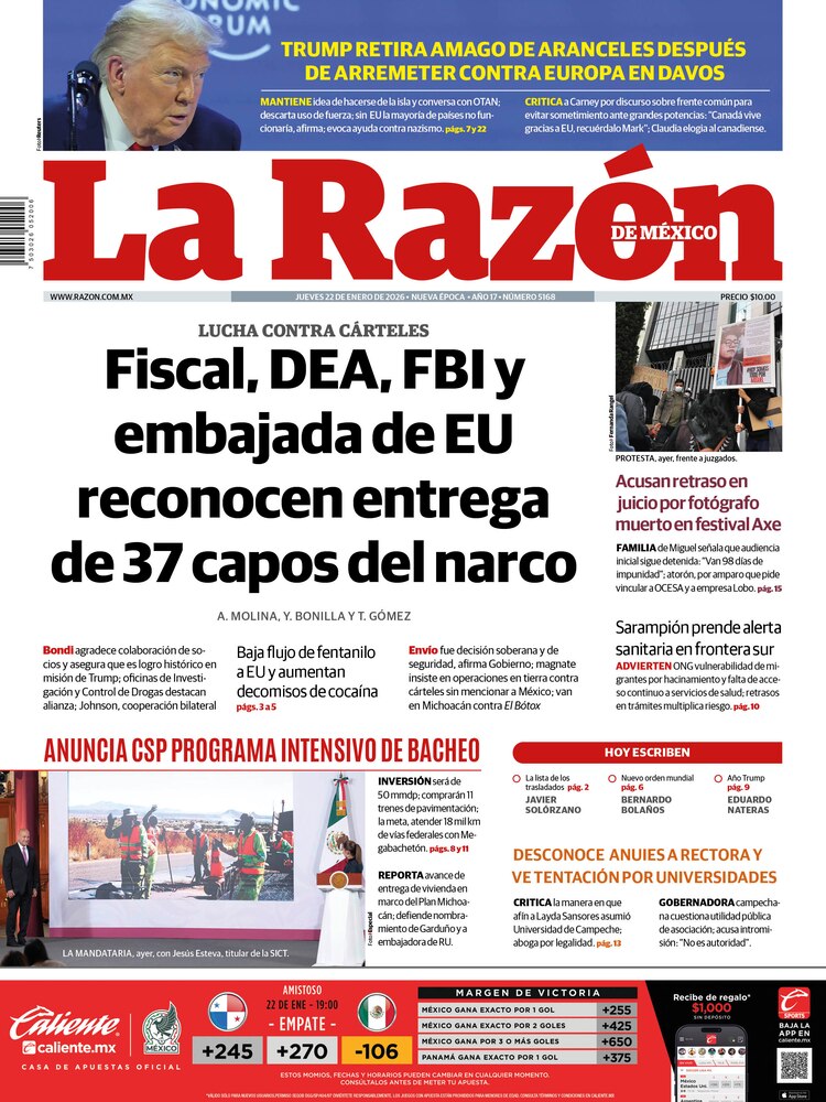 La Razón 22 Enero 2026