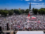 Más de 45 mil sinaloenses se congregaron en Culiacán para refrendar su compromiso con la continuidad del proyecto humanista federal.