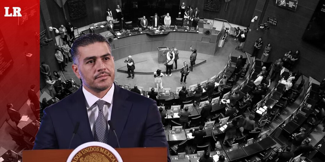Omar García Harfuch, secretario de Seguridad, se reunirá con senadores morenistas. Foto: Cuartoscuro / La Razón
