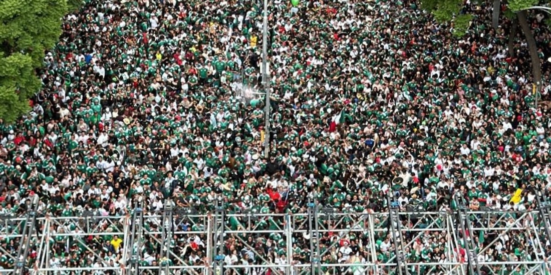 CDMX se llena de aficionados