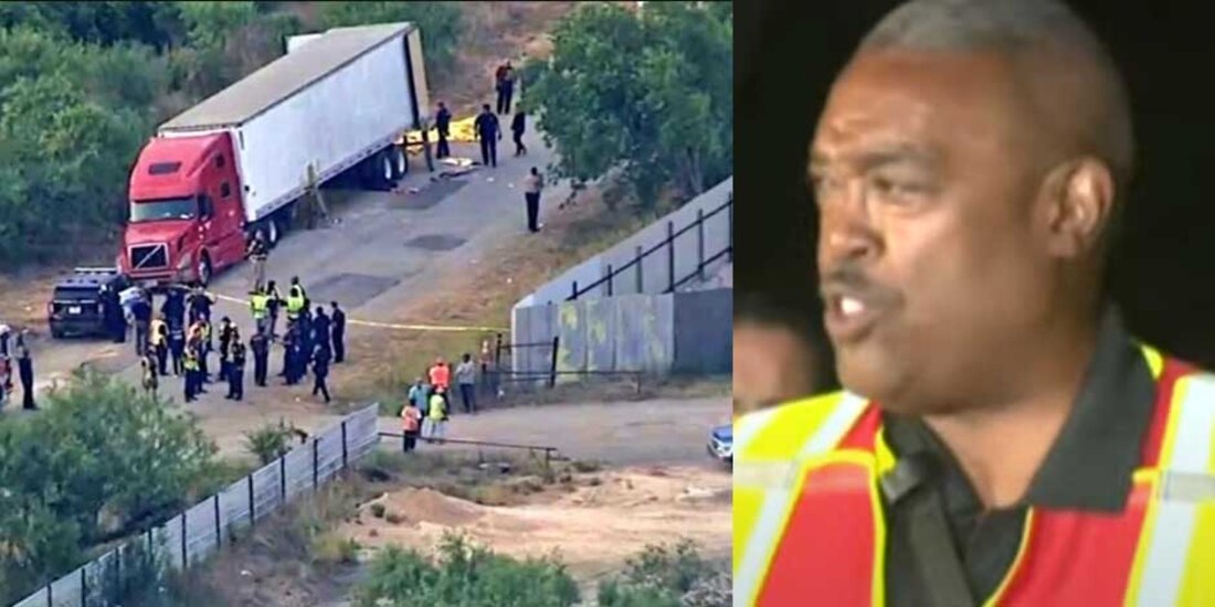 Confirman 42 personas muertas en caja ed tráiler en Texas