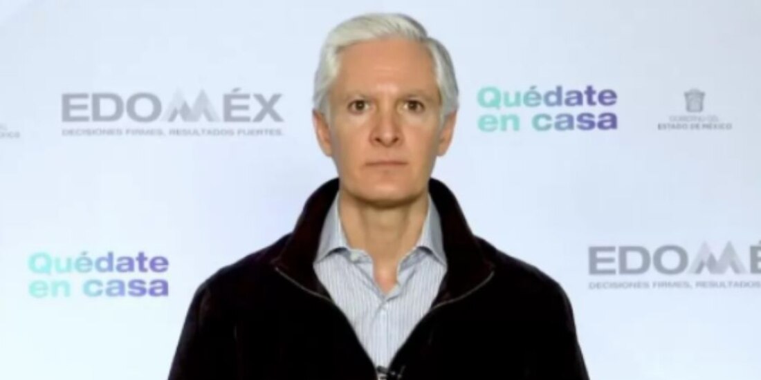 El gobernador del Estado de México, Alfredo Del Mazo.