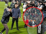 Aficionados del Platense protagonizan bronca con fans del Fluminense en la Copa Libertadores