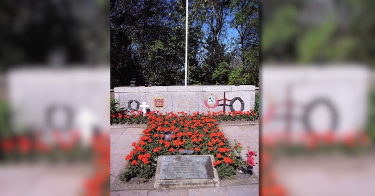 Un memorial de la Revuelta Georgiana de Texel.