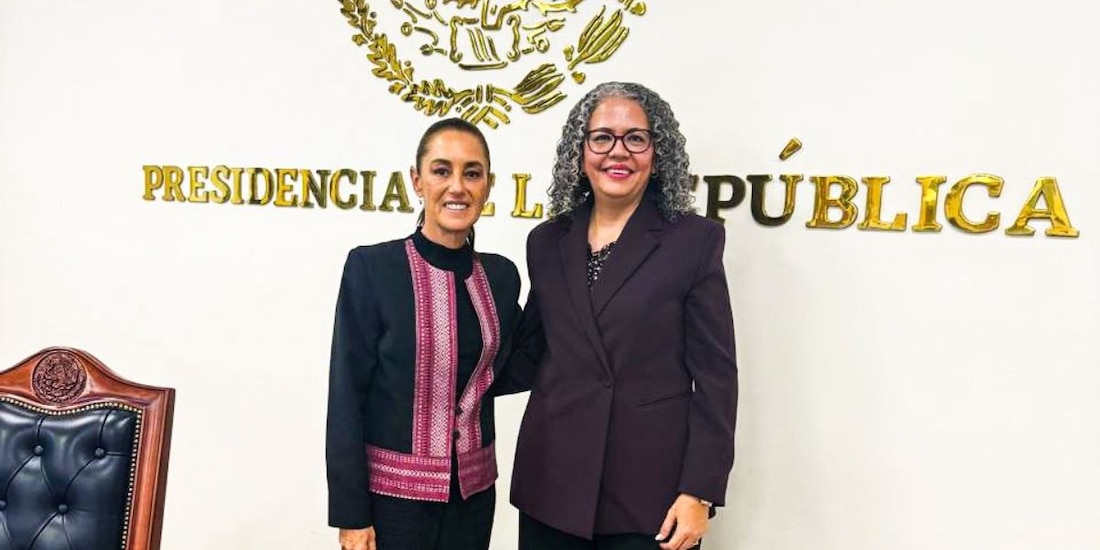 Sheinbaum recibe a Graciela Domínguez previo a gira por Sinaloa