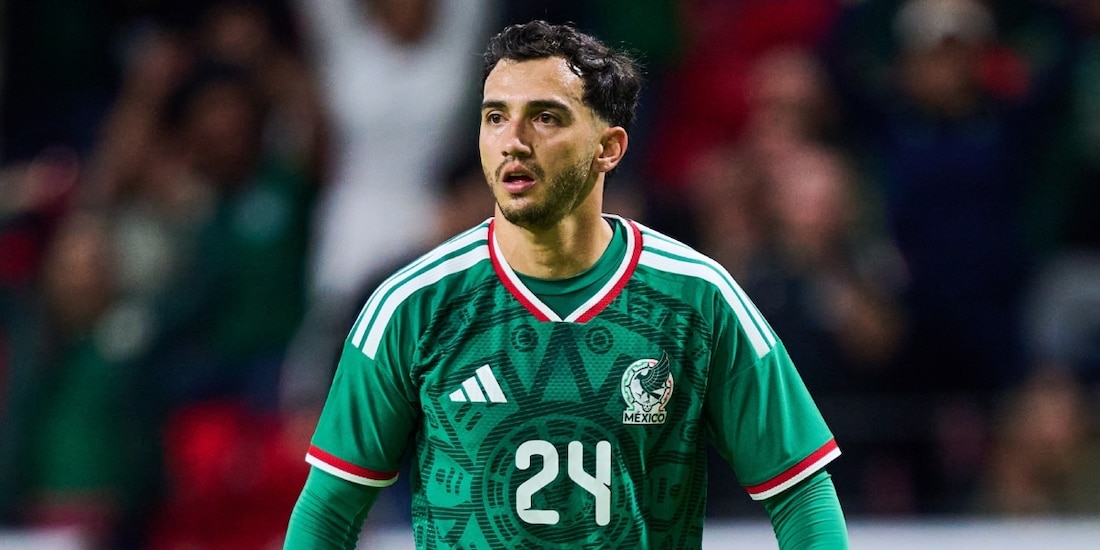 Luis Chávez en un juego de México antes del debut en el Mundial 2026