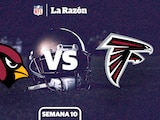Cardinals y Falcons chocan en la Semana 10 de la NFL