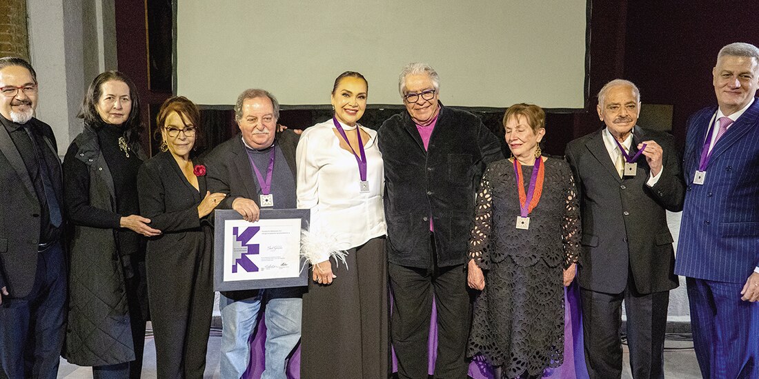 Las personalidades galardonadas anoche por la Fundación Sebastian A. C.