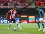 Una acción del Chivas vs Mazatlán, partido de la Jornada 11 del Apertura 2023 de la Liga MX