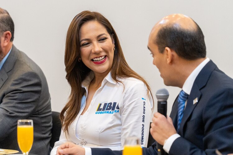 La candidata habló sobre la importancia de la vivienda.