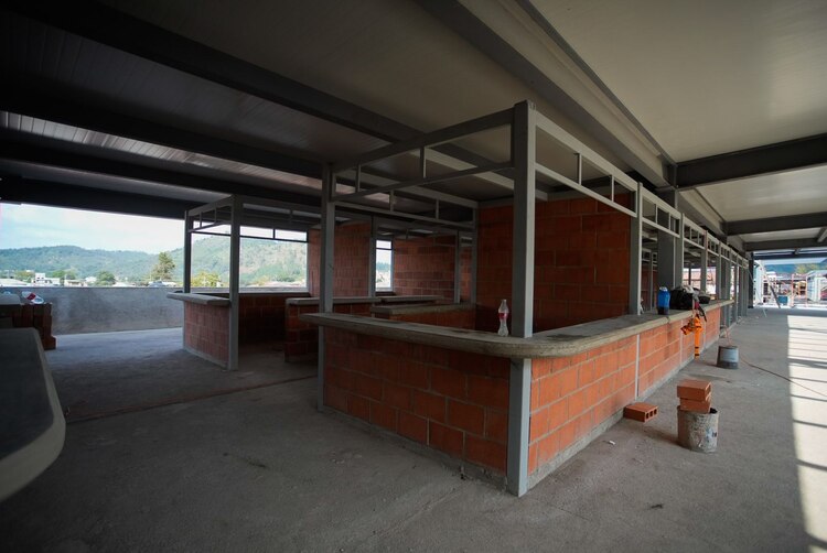 Mercado de Pátzcuaro contará con más de 700 locales. Foto: Especial