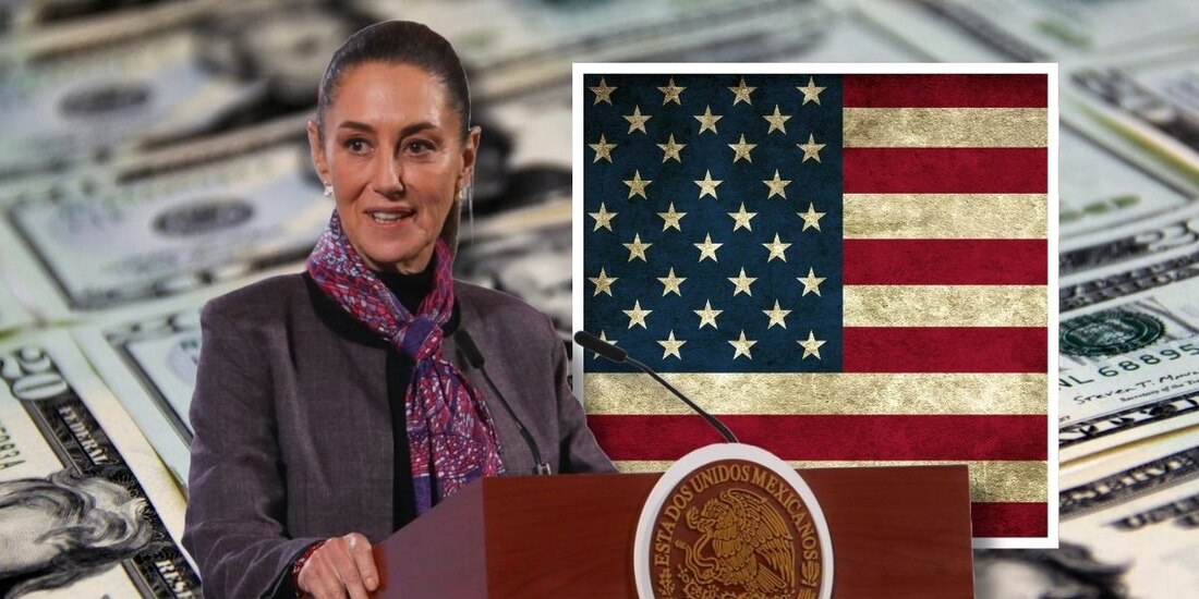 El dólar se apreció después de que la presidenta Claudia Sheinbaum anunciara que se alcanzaron acuerdos con Estados Unidos.