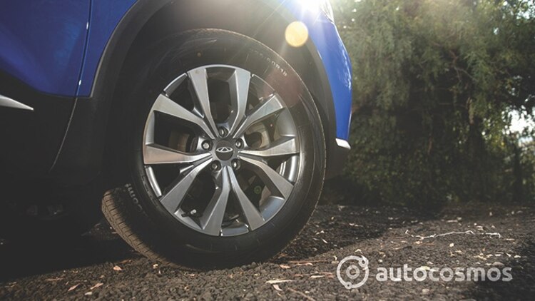 Sus rines son de 18 pulgadas.