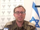 Roni Kaplan, portavoz de las fuerzas israelíes, en conferencia de prensa virtual, ayer.