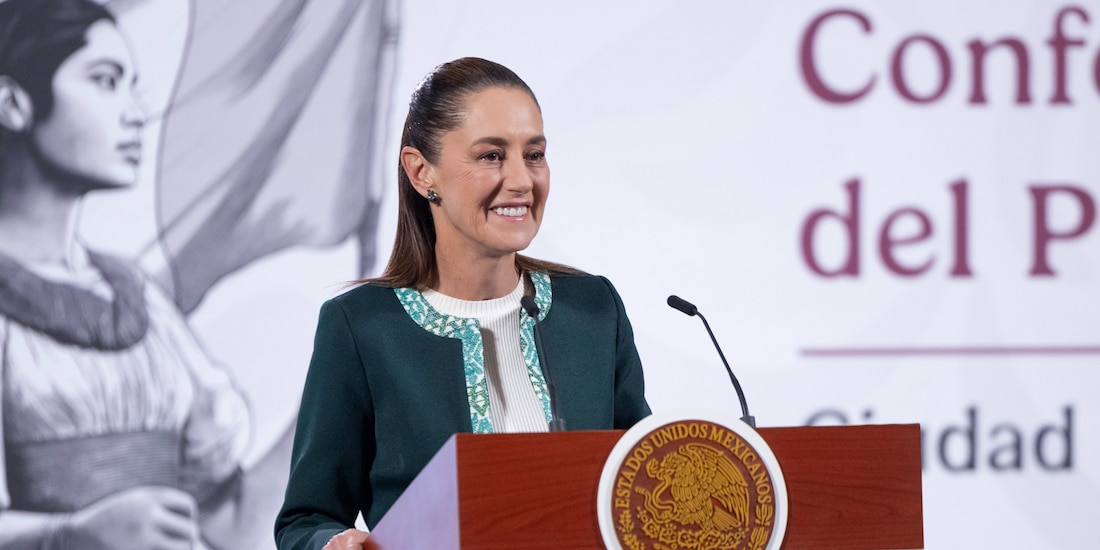 Claudia Sheinbaum, Presidenta de México.