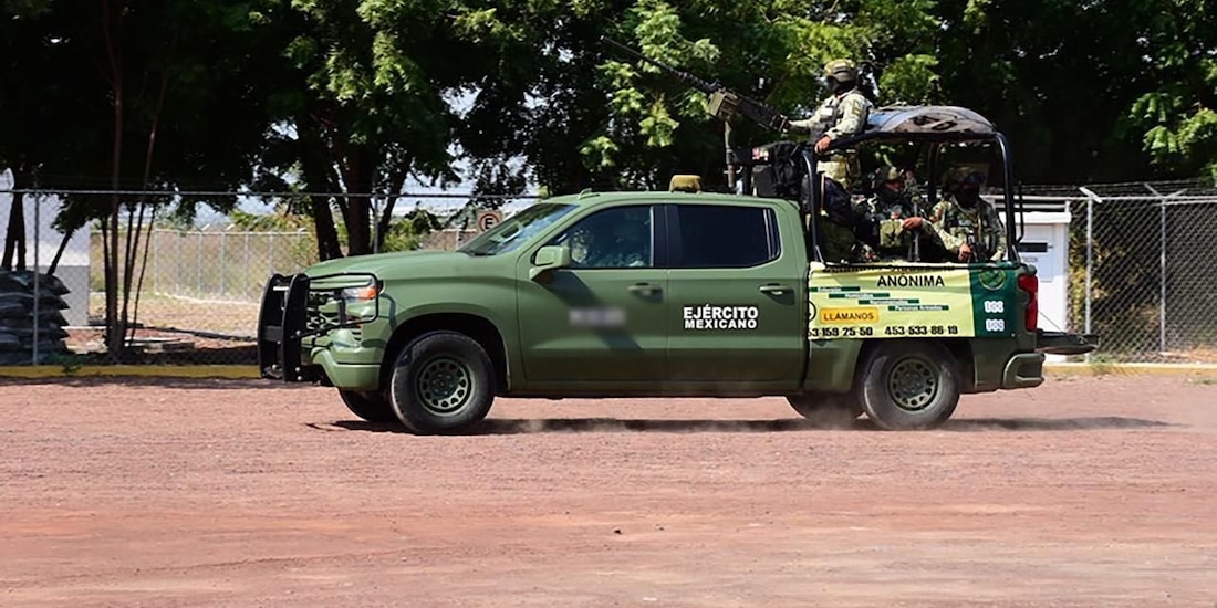 Elementos del Ejército Mexicano desplegados en Michoacán como parte de la estrategia de seguridad para la paz y la justicia.