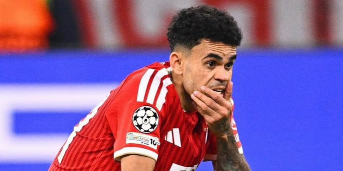 Luis Díaz tras la eliminación del Bayern Múnich de la Champions League.